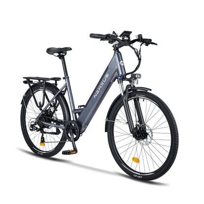 Nakxus 26M208 Trekking  E-City Bike EU-Compliant Folding Bike with App