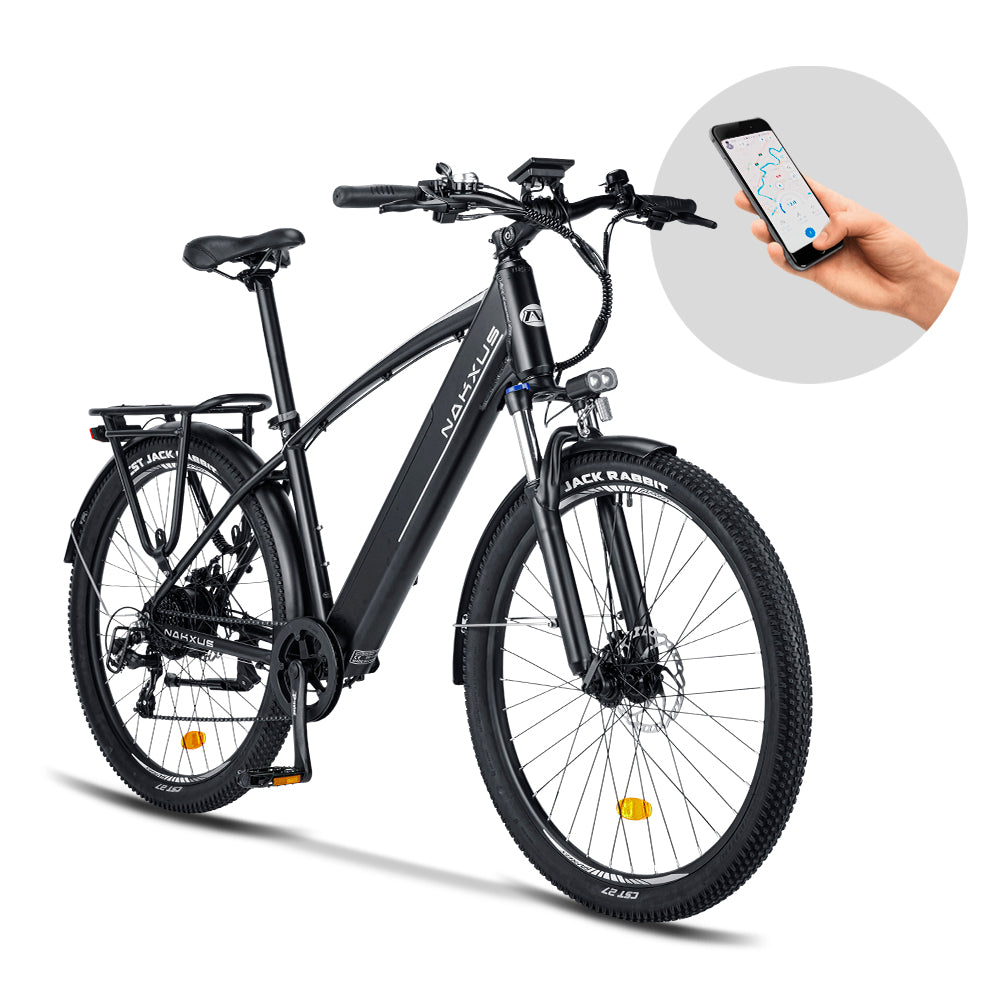 nakxus 27M204 Commuter E-Bike 250W a long range up to 100km